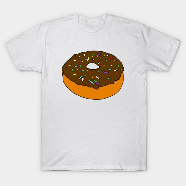 Chocolate donut T-Shirt by shellTs